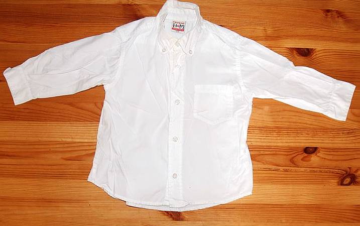 29.Hvit skjorte - 80, 15 kr